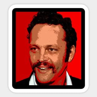 vince vaughn Sticker